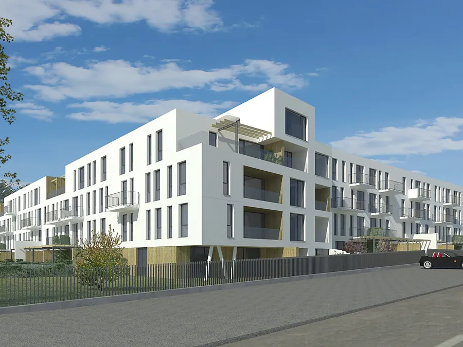 Visualisation, view from the street