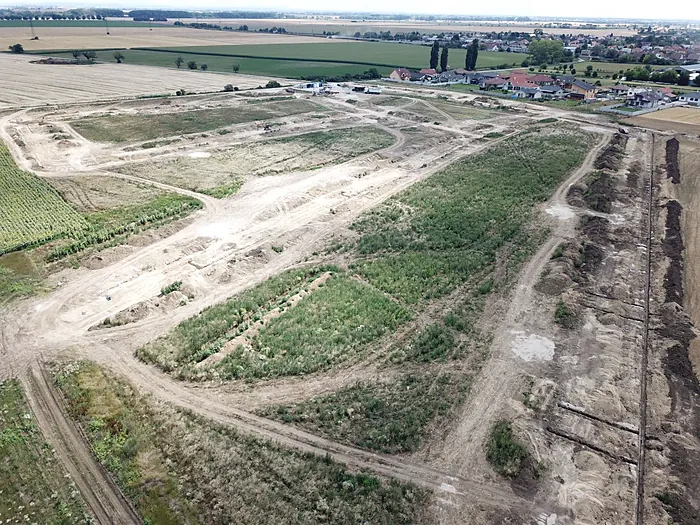 Start of site preparation, May 2018