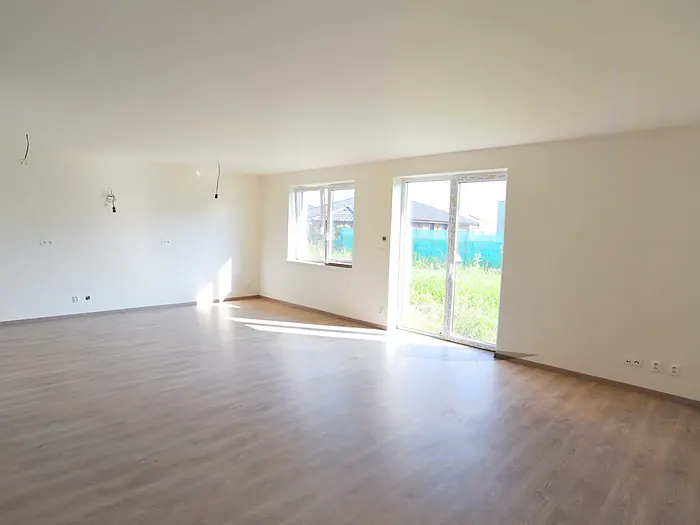 Living area at handover