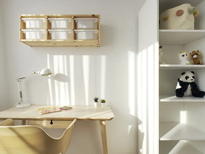 Children's room, study nook